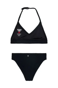 Bikiniset Lily Jr zwarte gestructureerde bikiniset