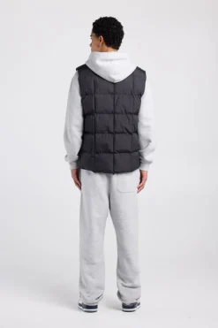 Bodywarmer Jean bodywarmer met drukknoopsluiting en binnenzak