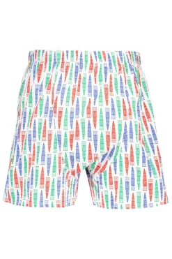 Boxershort Thomas P Groningen Wijdvallende boxer met elastische tailleband en unieke prints geïnspireerd op Groningen