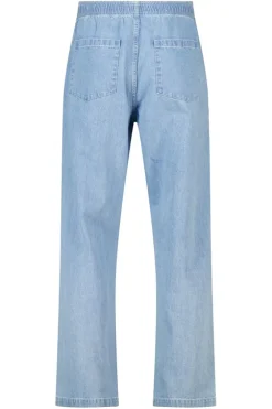 Broek Peter relaxed fit broek met elastische tailleband en trekkoord