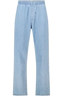 Broek Peter relaxed fit broek met elastische tailleband en trekkoord