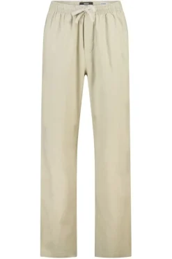 Broek Phillon straight fit linnen broek met elastische tailleband