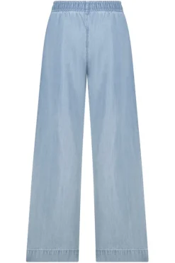Broek Primrose Jr denim broek met elastische taille en koorden