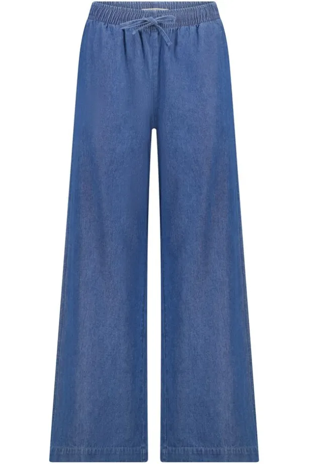 Broek Primrose losse broek met elastische tailleband en trekkoord