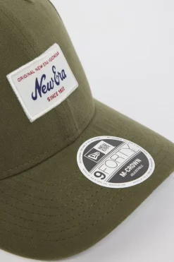 Cap New Era cap met patch en gebogen klep