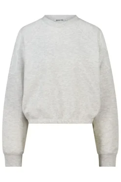 Crewneck sweater Sanny oversized crewneck met elastische zoom
