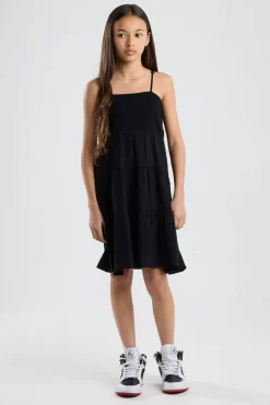 Daila Jr jurk Ruffled design jurk met voering onder de jurk