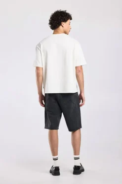 Denim short Nate relaxed fit met 5-pocket design
