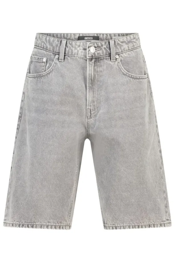 Denim short Nate relaxed fit met 5-pocket design