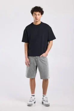 Denim short Nate relaxed fit met 5-pocket design