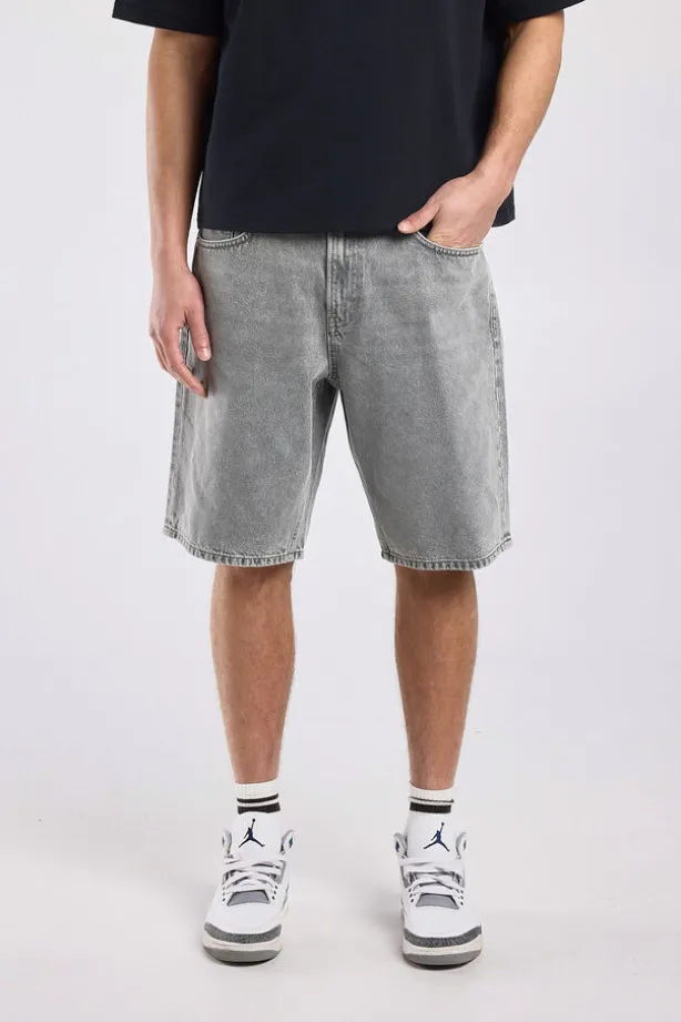 Denim short Nate relaxed fit met 5-pocket design