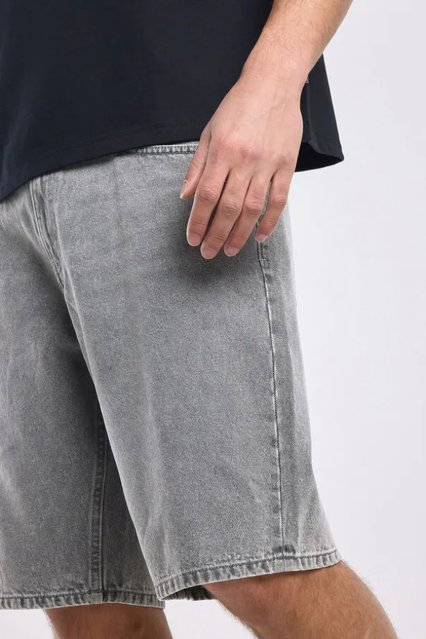 Denim short Nate relaxed fit met 5-pocket design