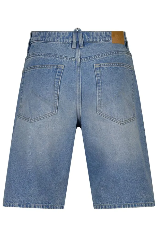 Denim short Nate relaxed fit met 5-pocket design