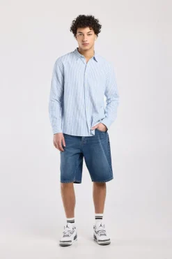 Denim short Nate relaxed fit met 5-pocket design