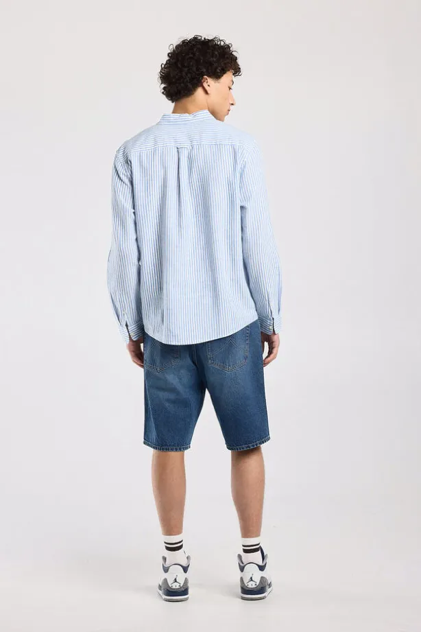 Denim short Nate relaxed fit met 5-pocket design