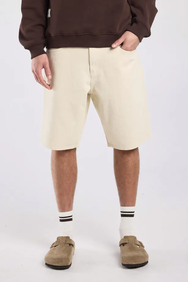 Denim short Nate relaxed fit met 5-pocket design