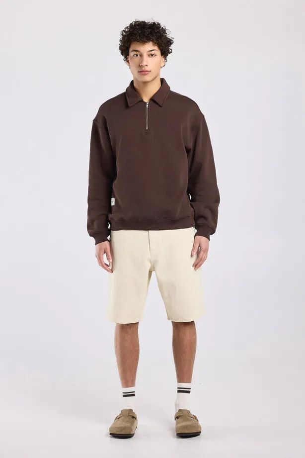 Denim short Nate relaxed fit met 5-pocket design