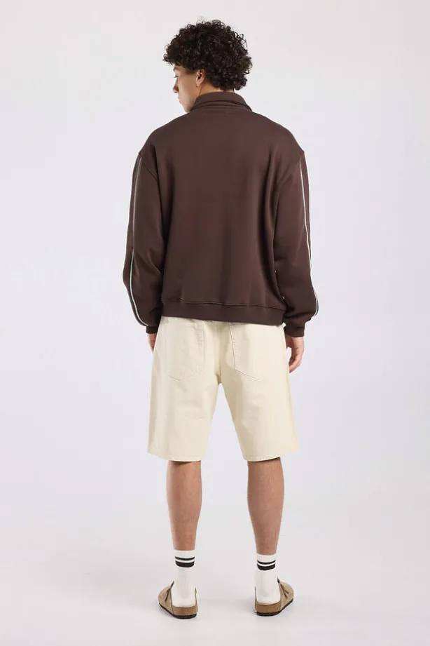 Denim short Nate relaxed fit met 5-pocket design