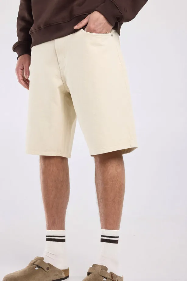 Denim short Nate relaxed fit met 5-pocket design