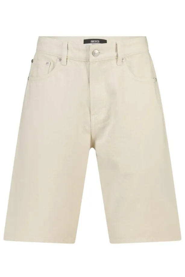 Denim short Nate relaxed fit met 5-pocket design