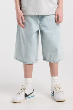 Denim short Nolan Jr baggy denim met elastische taille