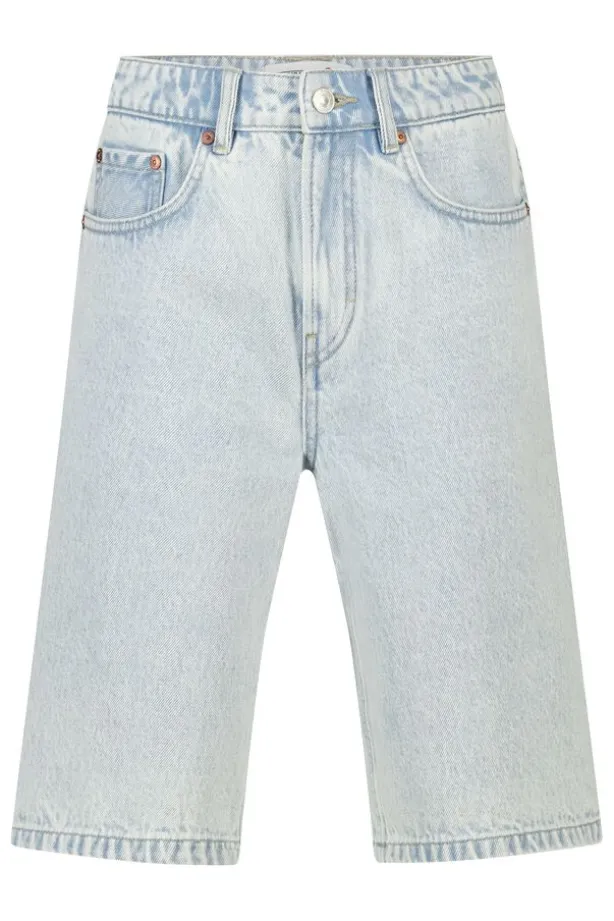 Denim short Nolan Jr baggy denim met elastische taille