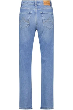 Dexter Jr jeans straight fit jeans met ritssluiting en stretch