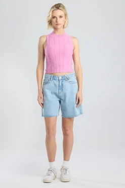 Gigi top Knitted top met patroon