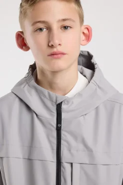 Hooded bomber Jarrell JR hooded bomberjack met borst en binnenzak