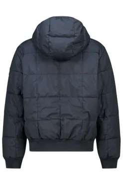 Hooded bomber Jaylan JR Gewatteerde hooded bomber met mouwbadge
