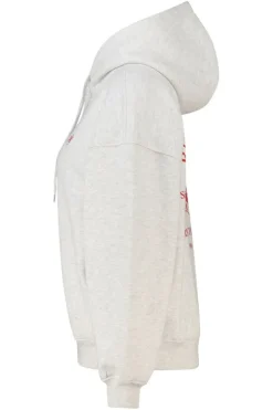 Hoodie Sabina hood hoodie met back print en embroidery