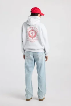 Hoodie Sabina hood hoodie met back print en embroidery