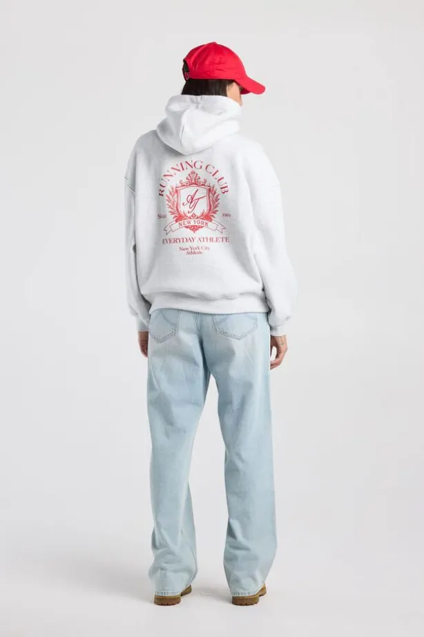 Hoodie Sabina hood hoodie met back print en embroidery