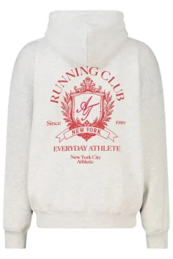 Hoodie Sabina hood hoodie met back print en embroidery