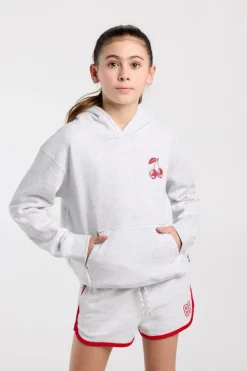 Hoodie Sabrina Jr hoodie met print op borst en rug