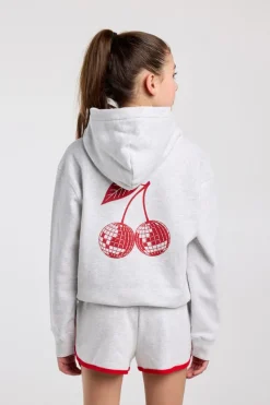 Hoodie Sabrina Jr hoodie met print op borst en rug