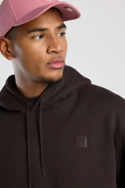 Hoodie Sealey Relaxed fit hoodie met kangoeroezak en tonale patch