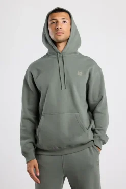 Hoodie Sealey Relaxed fit hoodie met kangoeroezak en tonale patch
