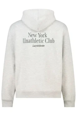 Hoodie Stenrelaxed fit hoodie van Lazy & Broke