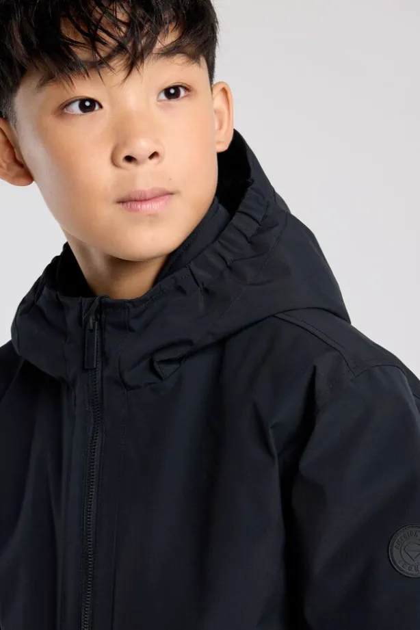 Jacket Jeffe Jr gevoerde bomber jacket met capuchon