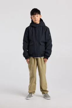 Jacket Jeffe Jr gevoerde bomber jacket met capuchon