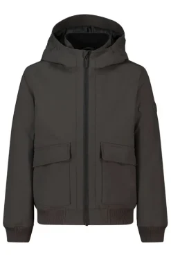 Jacket Jeffe Jr gevoerde bomber jacket met capuchon
