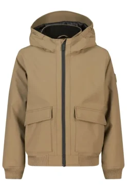 Jacket Jeffe Jr gevoerde bomber jacket met capuchon