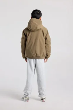 Jacket Jeffe Jr gevoerde bomber jacket met capuchon