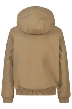 Jacket Jeffe Jr gevoerde bomber jacket met capuchon