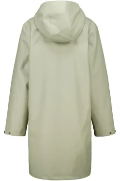 Janah Teddy lange regenjas met capuchon en teddy voering