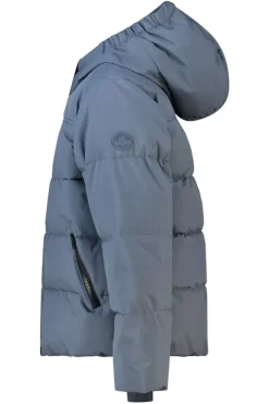 Jas Jacco Jr puffer jas met capuchon