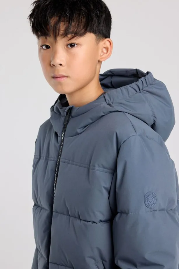 Jas Jacco Jr puffer jas met capuchon