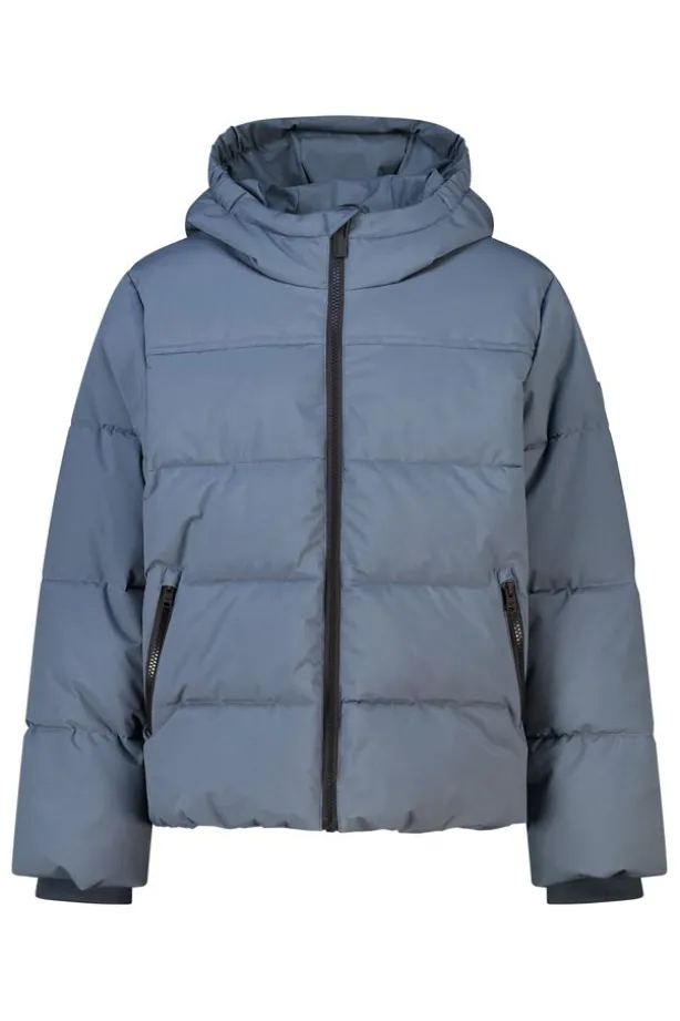 Jas Jacco Jr puffer jas met capuchon