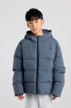 Jas Jacco Jr puffer jas met capuchon